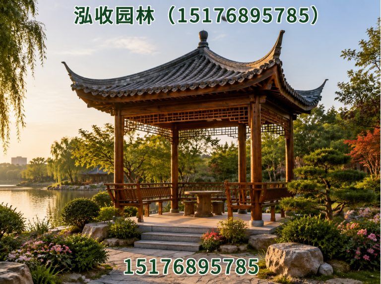 随州京津冀防腐木工程展示图